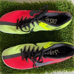 Nike Zoom Rival Distance Track Shoes with Removable Spikes Size M 6.5/W 8